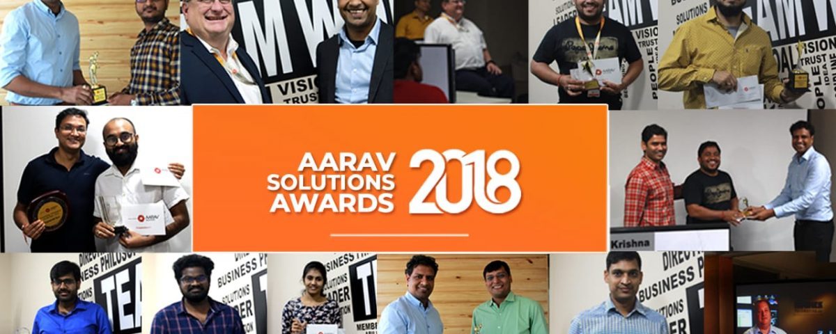 Aarav Solutions Awards 2018