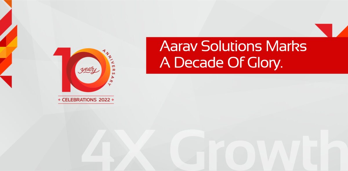 10 Years Of Glory l Journey of Turning Dreams into Reality | Aarav Solutions