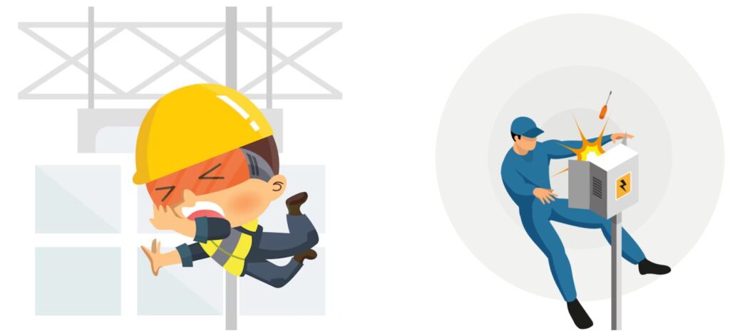 Falls & electrocution