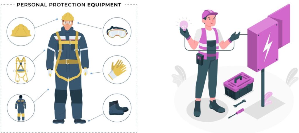 PPE & Electronic hazard mitigation
