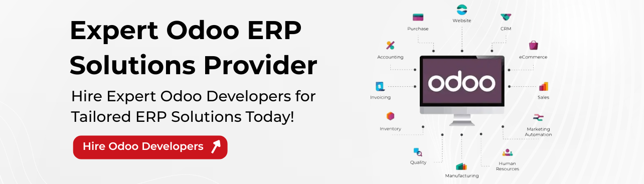 Hire Expert Odoo Developers for Tailored ERP Solutions Today