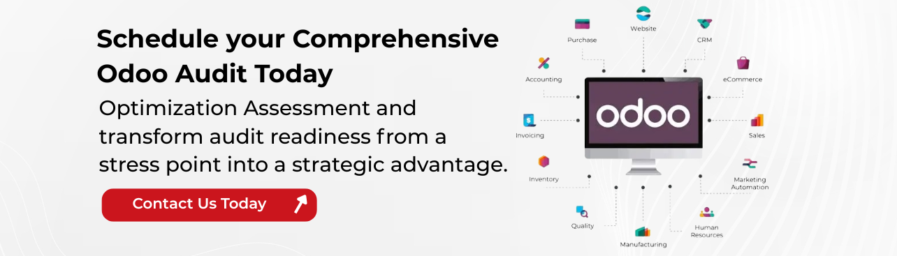 Schedule your Comprehensive Odoo Audit Today  